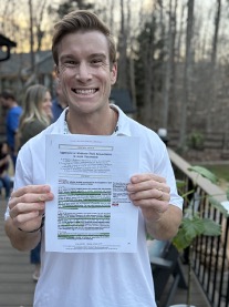Resident at journal club