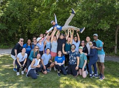 Residents group photo