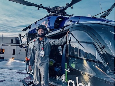 LifeFlight helicopter