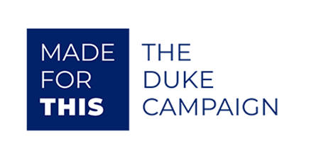 Made for this the Duke Campaign logo