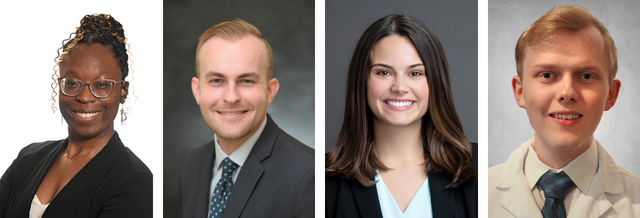 Adeola Ajirotutu, Trevor Anderson, Kelsey Clabby, Gage Collamore