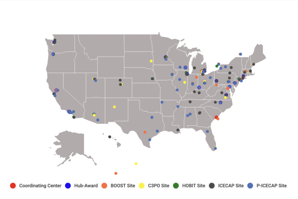 SIREN Hub and Spoke Map