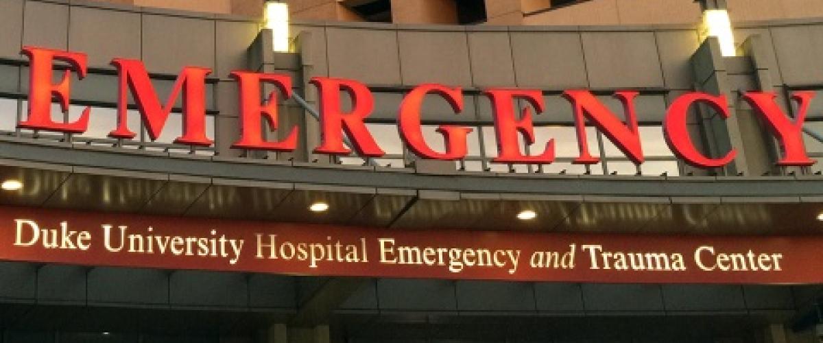 ED Trauma Center Signage