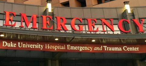 ED Trauma Center Signage