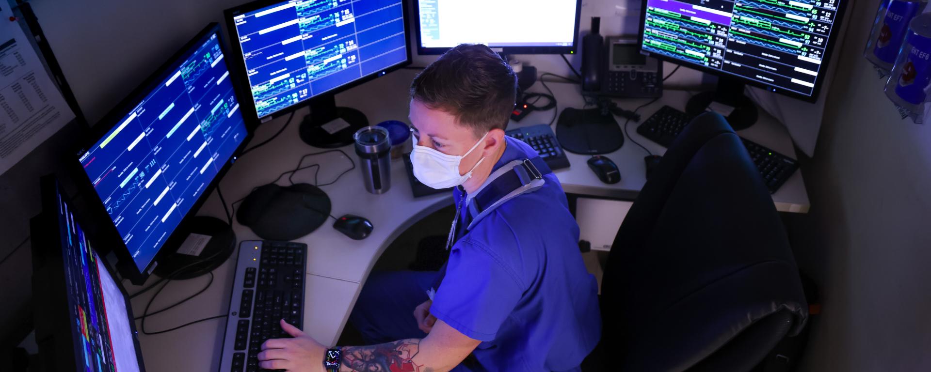 Duke EM physician reviews data