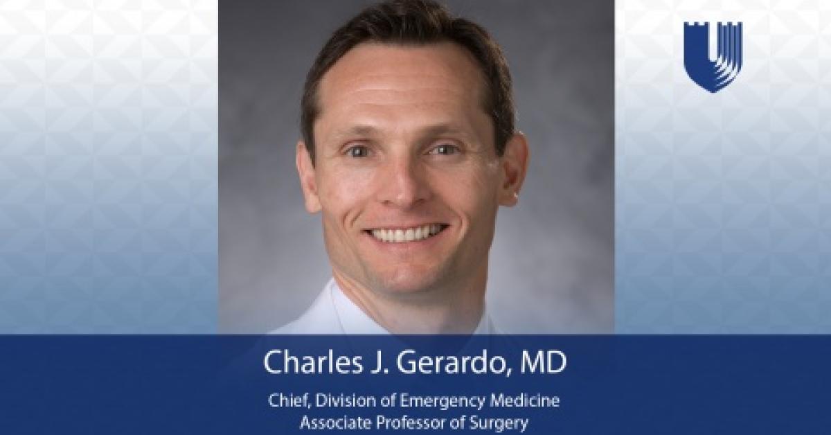 Charles Gerardo, MD, Elected as Member of the Executive Committee of ...