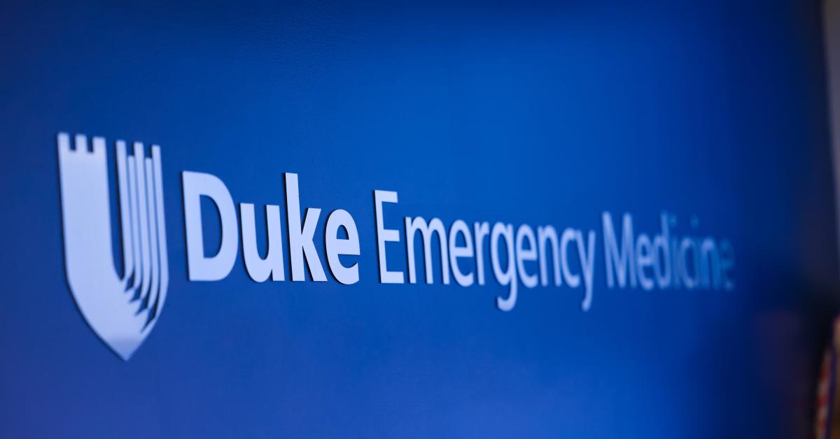 From Division to Department A History of Duke EM Duke Department of Emergency Medicine