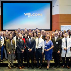 Group photo at the Research Showcase